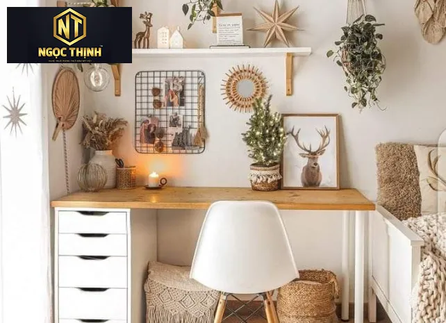 BÀN LÀM VIỆC CÓ TỦ GIÁ TỐT - BLVGCĐ04